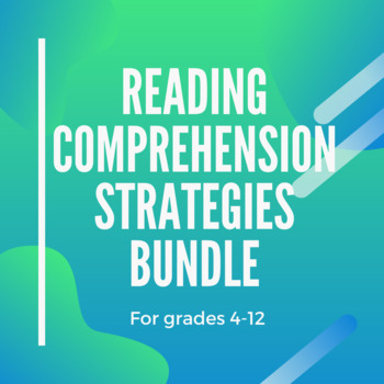 Preview of Reading Comprehension Strategies Bundle