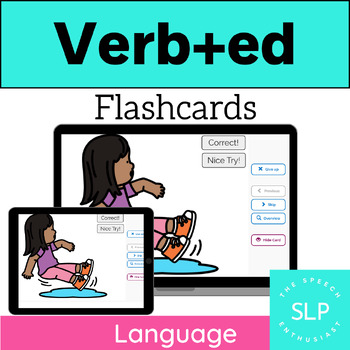 Past Tense Verb Flashcards