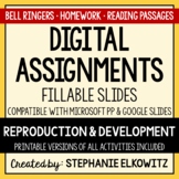 Reproduction & Development Digital Assignments | Distance 