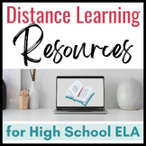 Distance Learning Resources for High School ELA