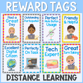 Distance Learning Reward Tags - Digital Reward System