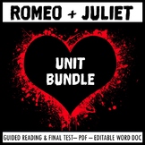 Romeo & Juliet Unit Bundle