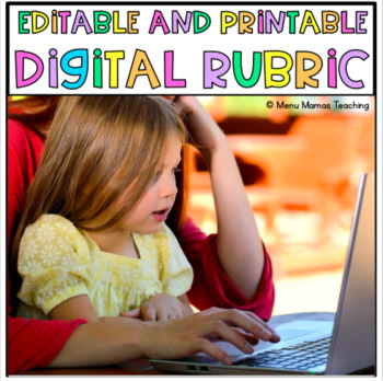 Preview of Distance Learning: Rubric Template for Digital Feedback
