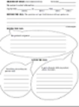 Preview of SPANISH PHONE CALL OPINION SHARING TEMPLATE homework w partner