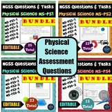 Science NGSS Assessment Tasks and Test Questions BUNDLE of