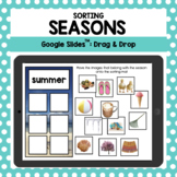 Distance Learning - Seasons Sorting Mats: A Google Slides 