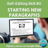 Distance Learning Self-Editing Skills #2: When to Start a 