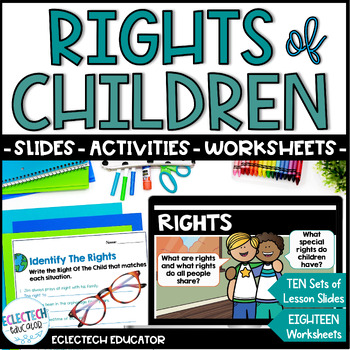 Preview of Rights of Children Human Rights & Responsibilities Digital Slides and Activities
