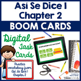 Spanish House and Family Boom Cards | Así Se Dice 1 Chapte