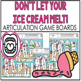 Speech Therapy Articulation Game Board BOOM CARDS for Spri