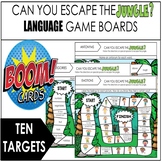 Distance Learning Speech Therapy Language Games | BOOM CAR