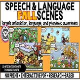 Distance Learning Speech Therapy NO PRINT Interactive PDF 