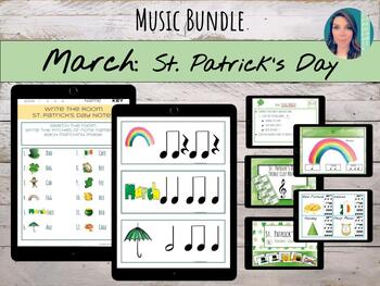 Preview of St. Patrick's Day Music Bundle (30% off) for March | MIOSM