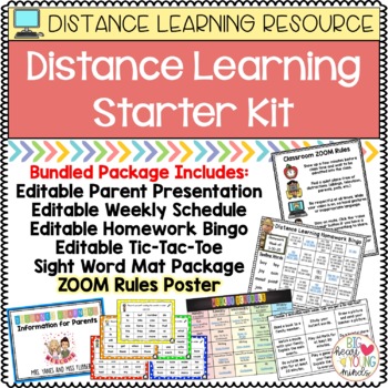 Preview of Distance Learning Starter Kit *BUNDLE*