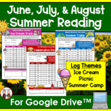 Digital Summer Reading Logs June July and August Google Co