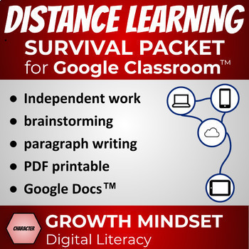 Preview of Distance Learning Survival Packet for Google Classroom™ and Google Docs™