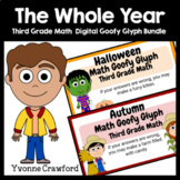 3rd Grade Math Goofy Glyph Bundle Google Slides | THE WHOL