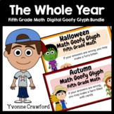 5th Grade Math Goofy Glyph Bundle Google Slides | THE WHOL