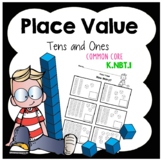 Tens and Ones: Place Value Worksheet FREEBIE-Distance Learning