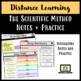 Distance Learning: The scientific Method Interactive Notes