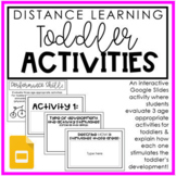 Distance Learning: Toddler Activities | Child Development | FCS