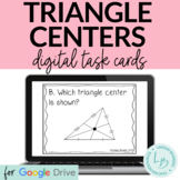 Triangle Centers Digital Task Cards