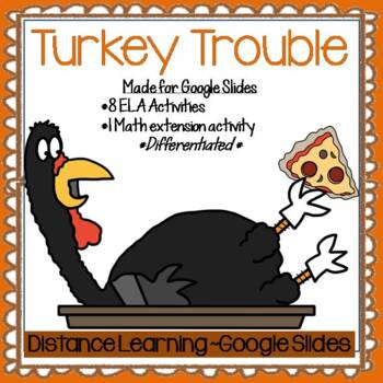 Preview of Turkey Trouble -Book Companion - Google Slides