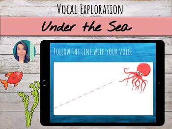 Preview of Under the Sea Vocal Exploration Activity & Task Cards