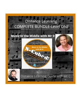 Preview of Distance Learning Version COMPLETE BUNDLE LEVEL ONE-S-Cubed Sight Singing