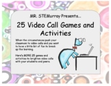 Distance Learning Video Call Games and Activities