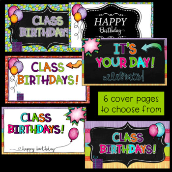 Distance Learning- Virtual Class Birthdays - Google Slides by TxTeach22