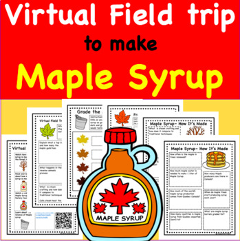 Preview of Fall Virtual Field Trip to Make Maple Syrup