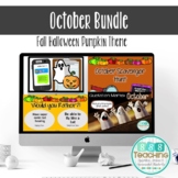 Distance Learning Virtual October Fall Halloween Activity 