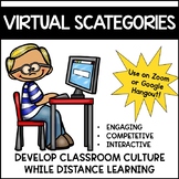 Distance Learning Virtual Scategories Game for Google Meet