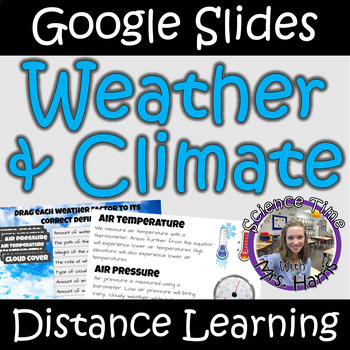 Distance Learning: Weather and Climate (Google Slides) | TPT