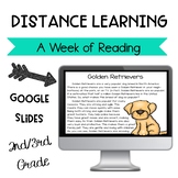 Distance Learning Weekly Reading