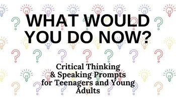 Preview of Distance Learning: What Would You Do for Teens and Young Adults PowerPoint