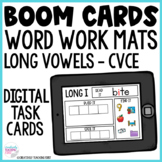 Word Work Mats -CVCe Boom Cards Distance Learning