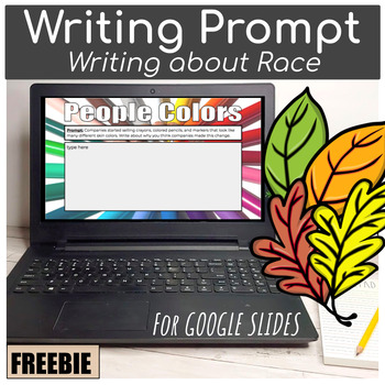 Preview of Digital Writing Prompt Freebie | Google Slides