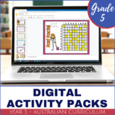 Distance Learning - Year 5 Digital Homework Activity Packs Set 1