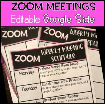 how to schedule zoom meeting