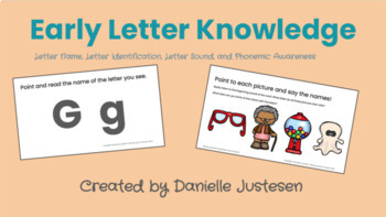 Preview of Distance Learning and In Person: Early Letter Knowledge