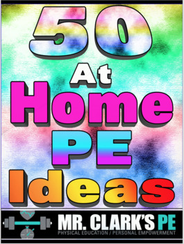 Preview of Distance Learning at Home PE Ideas Bundle