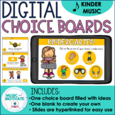 Distance Learning for Music - Digital Choice Board for Kin