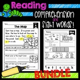 Kindergarten Reading Comprehension and Sight Word Bundle