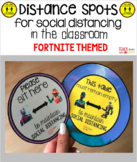 Distance Spots Fortnite Theme (Signs for Social Distancing