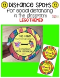 Distance Spots Lego Theme (Signs for Social Distancing in 