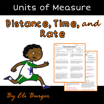 Preview of Distance, Time, and Rate - Word Problems