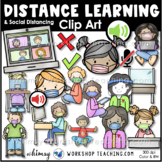 Distance Virtual Home Learning and Socially Distancing At 