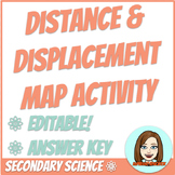 Distance and Displacement Map Practice Activity